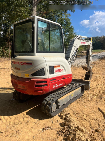2025 TAKEUCHI TB235-2CR