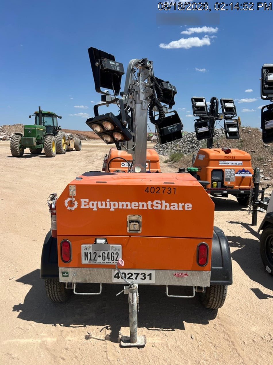 2024 Wanco WLTT-4MM4K Diesel, Deep Sea Controller, Shore Power Plug, Auto Start, (4) 350W LED Floodlights, 4kW Generator, 60 Gal Fuel Tank, 2" Ball, T3