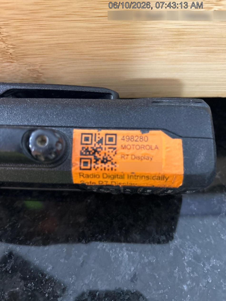2025 MOTOROLA R7 DISPLAY