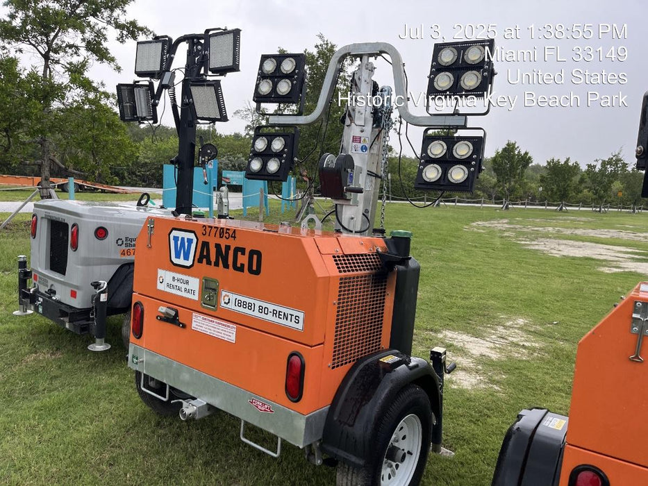 2023 Wanco WLTT-4MM4K Diesel, Deep Sea Controller, Shore Power Plug, Auto Start, (4) 350W LED Floodlights, 4kW Generator, 60 Gal Fuel Tank, 2" Ball, T3