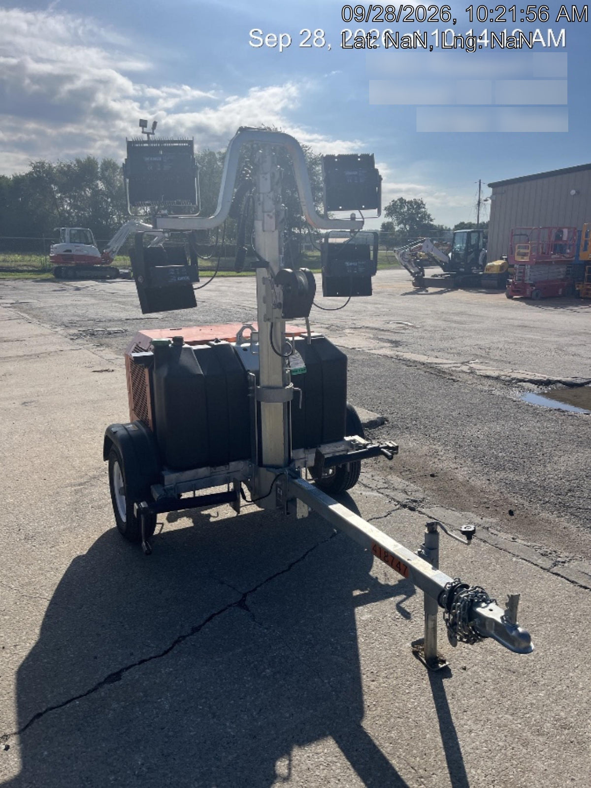 2024 Wanco WLTT-4MM4K Diesel, Deep Sea Controller, Shore Power Plug, Auto Start, (4) 350W LED Floodlights, 4kW Generator, 60 Gal Fuel Tank, 2" Ball, T3