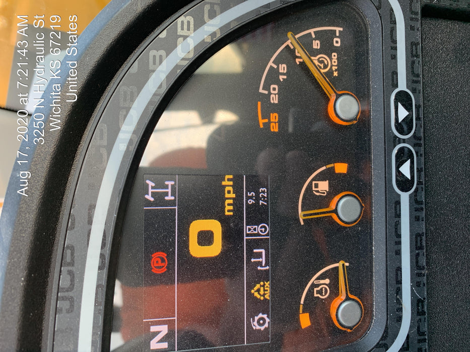 2020 JCB 505-20TC Cab/Heat/Air, Solid Tires, Work Lights, Beacon, Aux Hydraulics, Back up Alarm, ES Decals