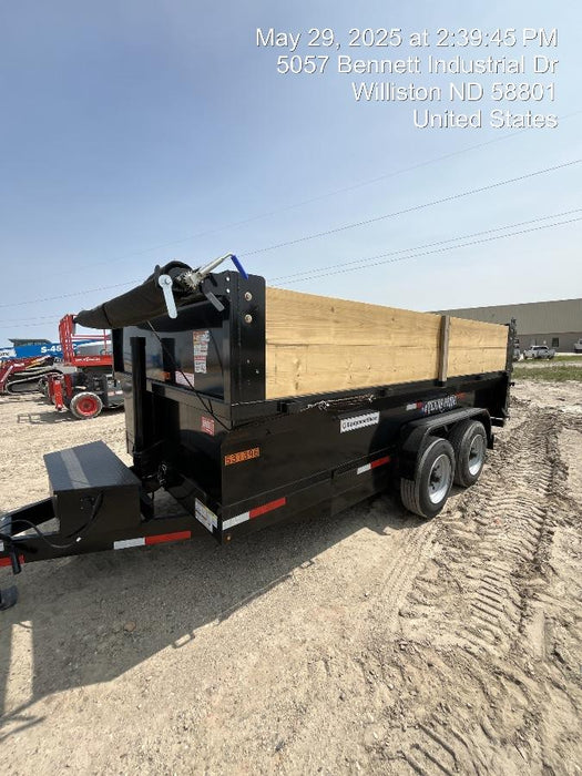 2025 TEXAS PRIDE TRAILERS DT714416KBP