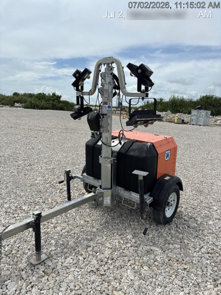 2023 Wanco WLTT-4MM4K Diesel, Deep Sea Controller, Shore Power Plug, Auto Start, (4) 350W LED Floodlights, 4kW Generator, 60 Gal Fuel Tank, 2" Ball, T3