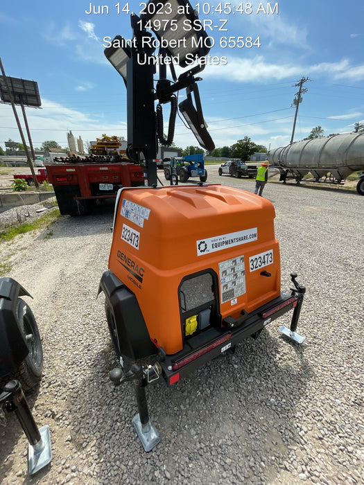 2023 Generac MLT2 Diesel, Flex Switch 120V Input, Powerzone Controller, (4) 320W LED Lights, 4kW Generator, 39.9 Gal Fuel Tank, 2" Ball, T3