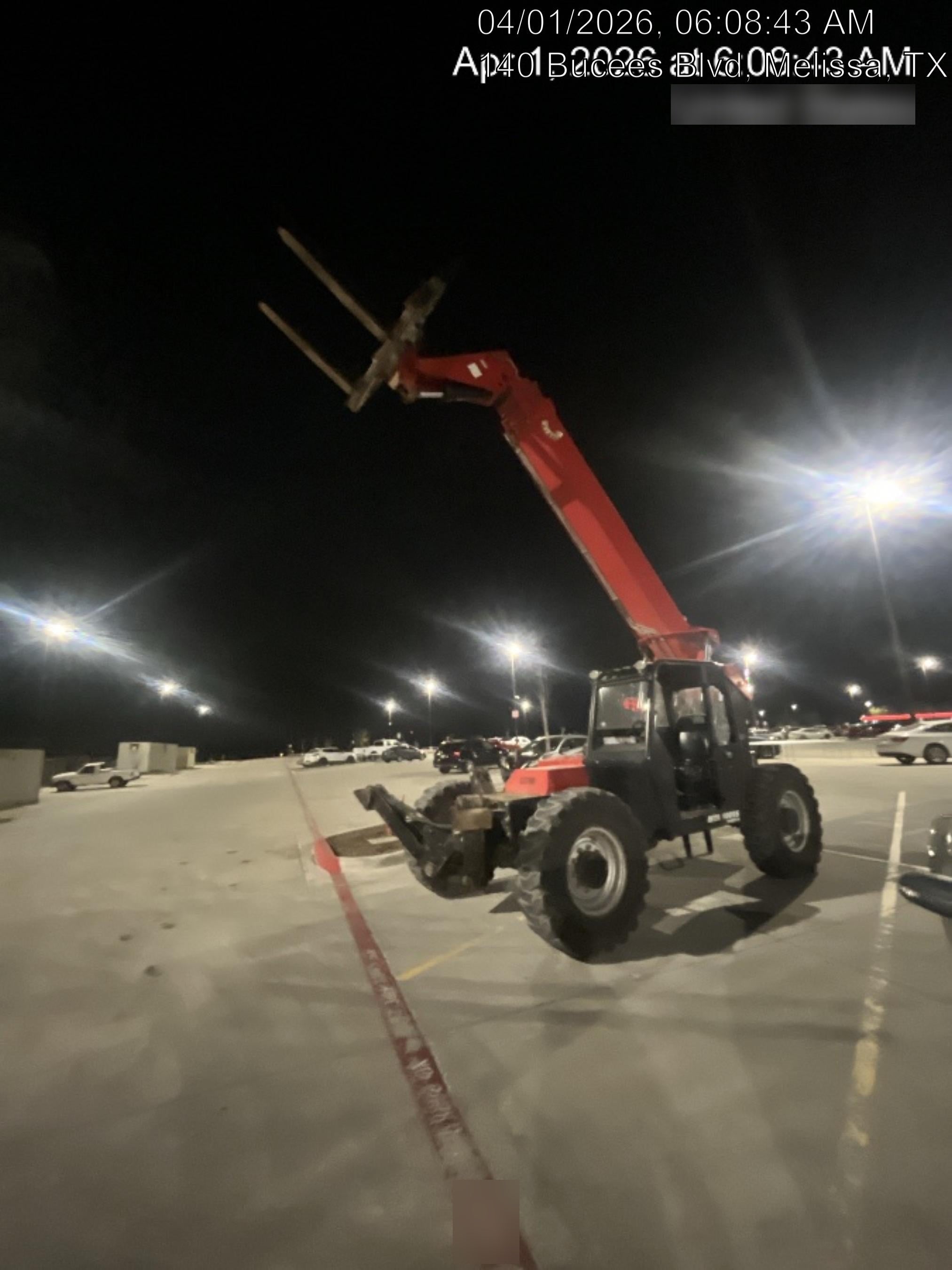 2019 Manitou MTA10055 Canopy, 120 HP, Solid Tires, Work Lights, Lift Hook, Auxiliary Hydraulics 66" Carriage and 60" Forks