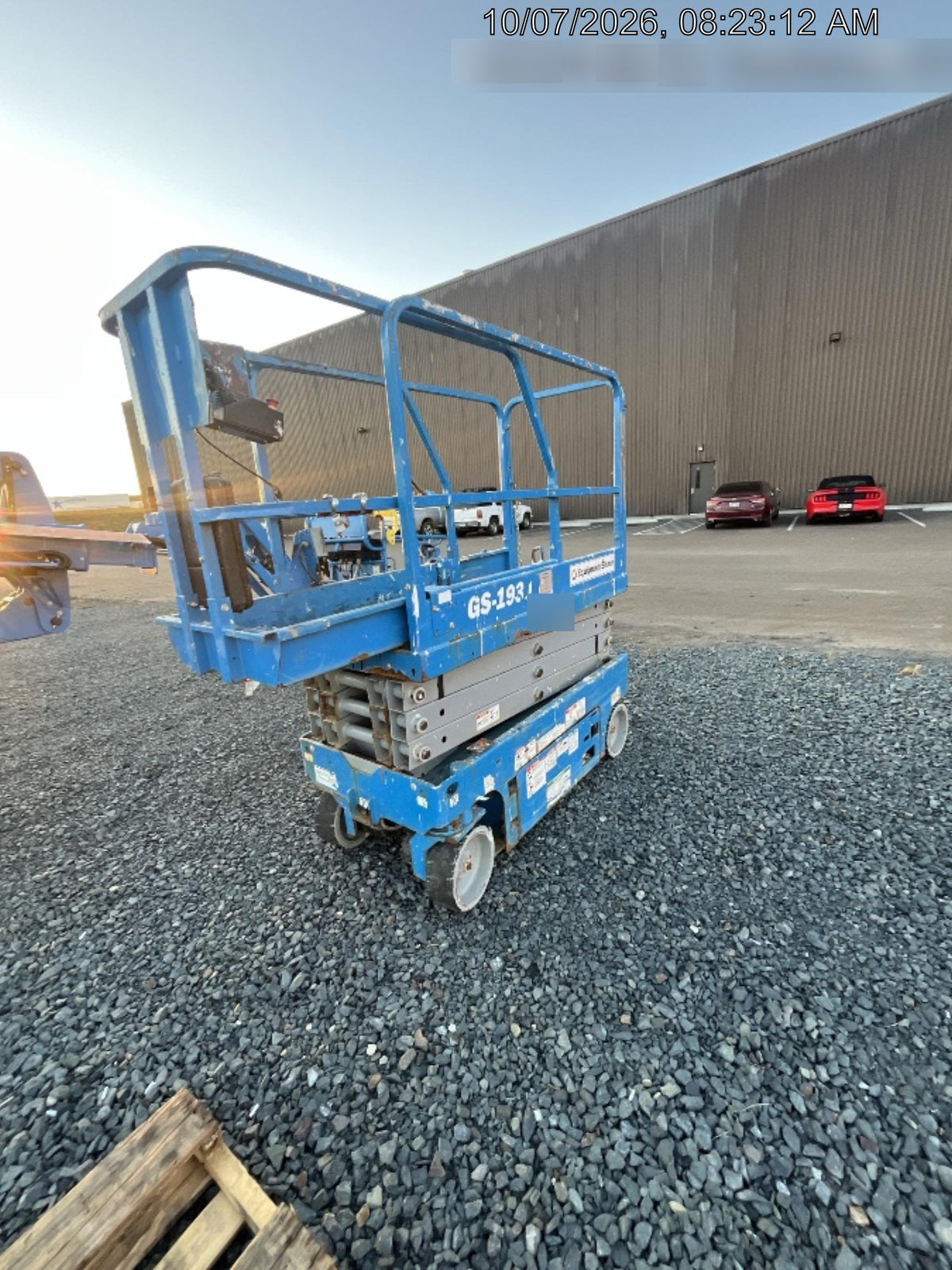 2019 Genie GS-1930 Fixed Rails with Chain Entry