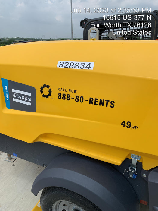 2023 ATLAS COPCO XAS188 CWK