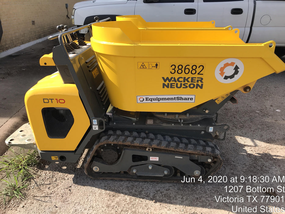 2019 WACKER NEUSON DT10