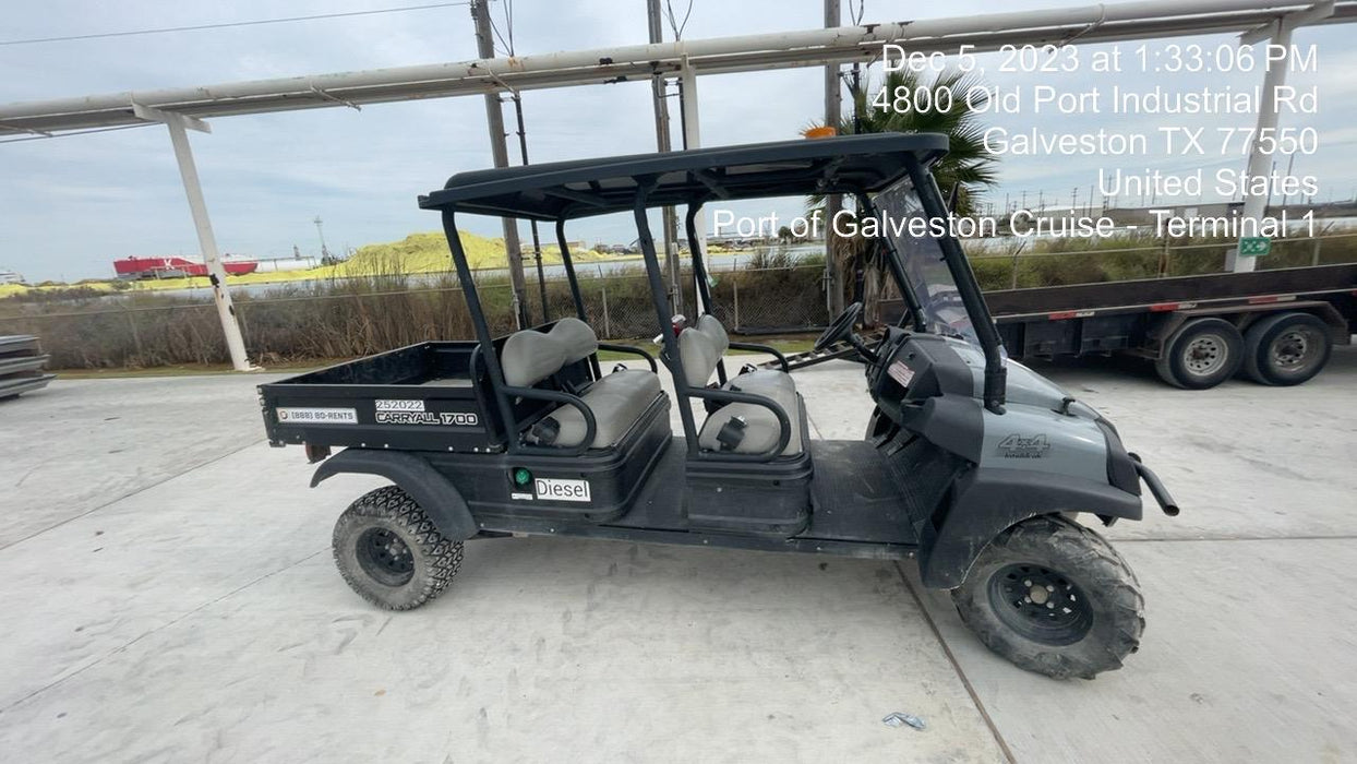 2023 Club Car CA1700D Canopy, Diesel, 4 Passenger