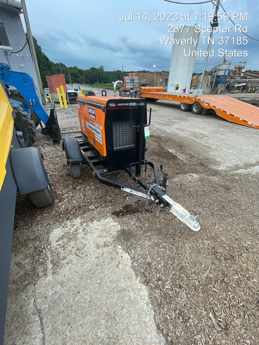 2021 Lincoln Electric Vantage 322 Vantage 322 Ready Pak 3 w/ Decals, ORANGE (includes trailer, cable rack, fender light kit) NO Telematics