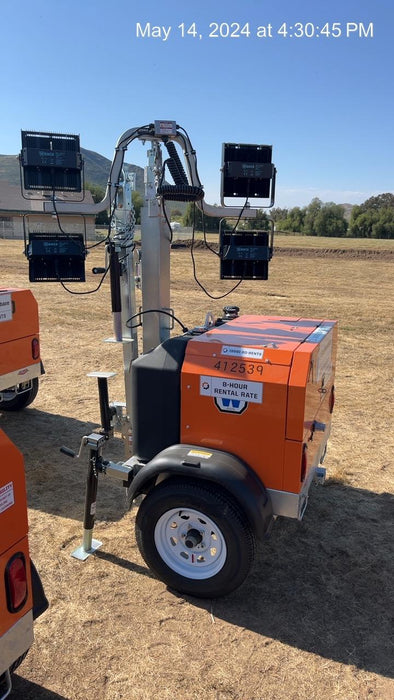 2024 Wanco WLTT-4MM4K Diesel, Deep Sea Controller, Shore Power Plug, Auto Start, (4) 350W LED Floodlights, 4kW Generator, 60 Gal Fuel Tank, 2" Ball, T3