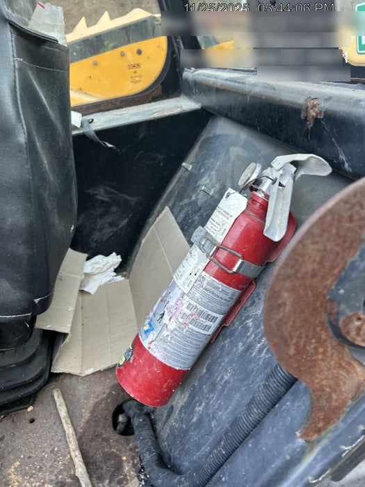 2019 JCB 510-56 Open ROPS, 74 HP, Solid Tires, Worklights, Beacon, Aux Hydraulics, Lifting Eye w/60" Carriage/60" Forks