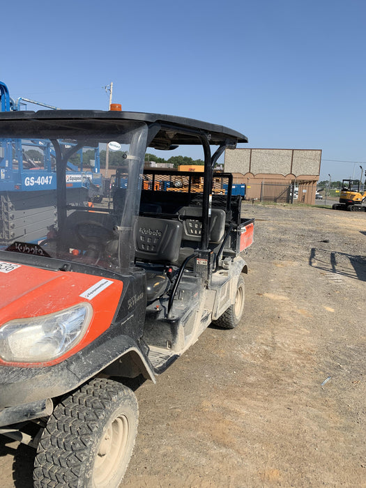 2021 Kubota RTV-X1140W-H Plastic Canopy, Windshield Acrylic Clear, LED Strobe Light, Wire Harness Kit, Back up Alarm