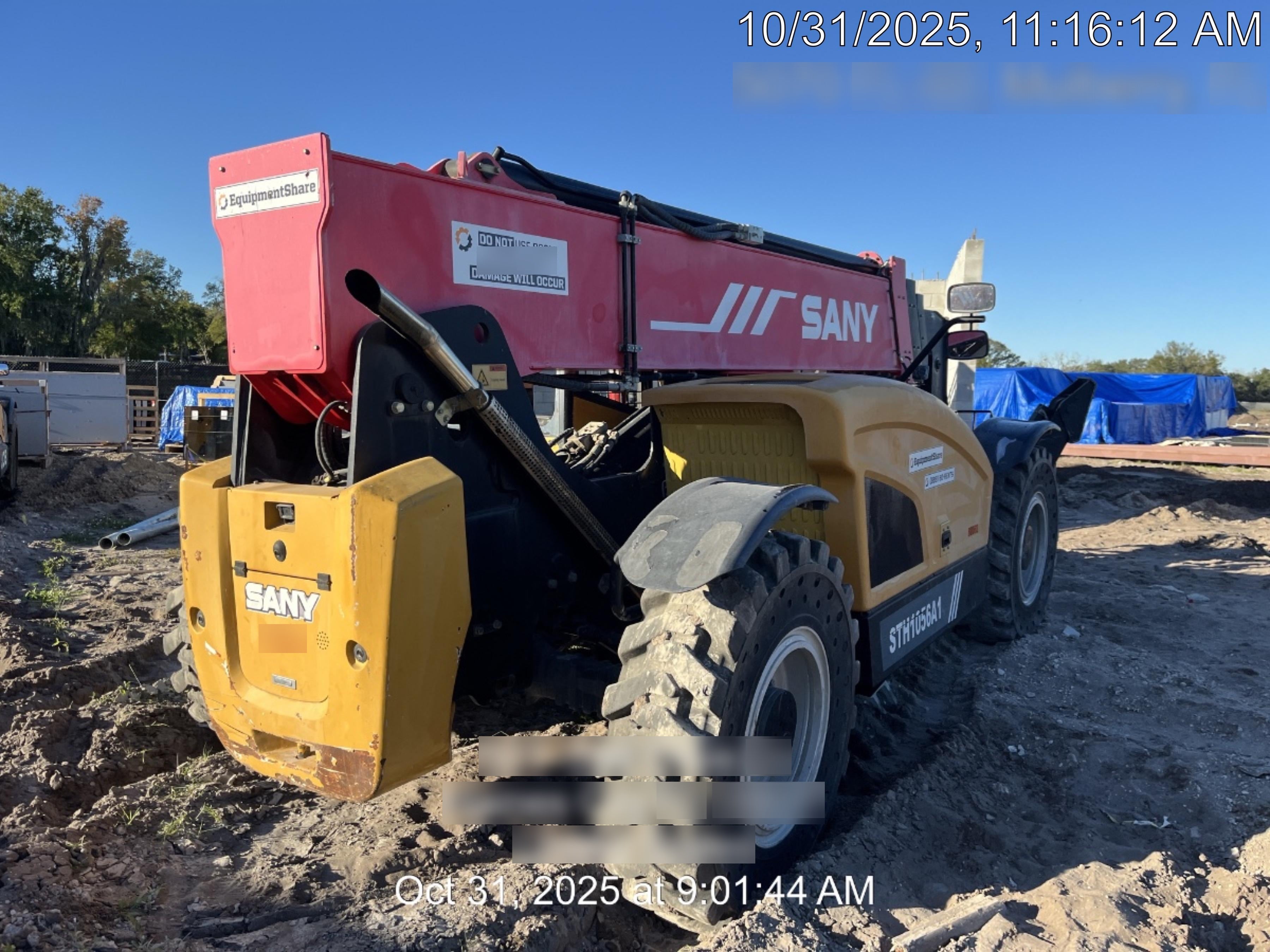 2020 SANY STH1056