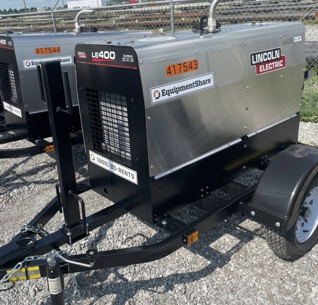 2024 Lincoln Electric LE400 Kubota V1505, Trlr, Cable Rack, Light Kit, ES Decals, T3