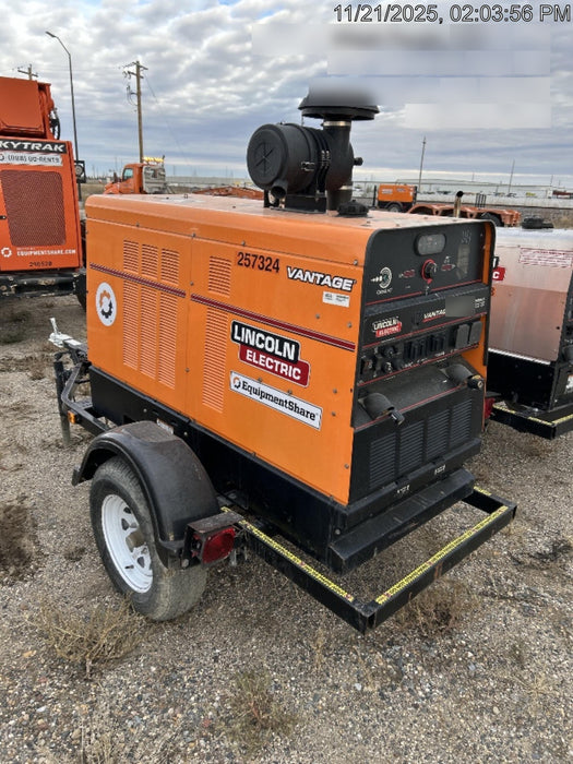 2022 Lincoln Electric Vantage 549X Crosslink Technology, Trailer Mounted, ES Decals, T3