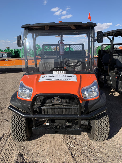 2021 Kubota RTV-X1140W-H Plastic Canopy, Windshield Acrylic Clear, LED Strobe Light, Wire Harness Kit, Back up Alarm