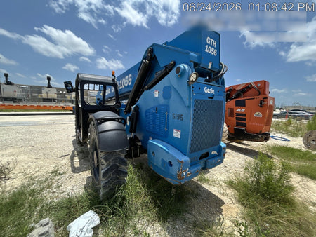2017 Genie GTH-1056 Genie GTH1056, Solid Tires, 60" carriage, Open ROPS