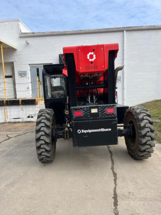 2019 Manitou MTA8044 74hp T4F, Cab/Heat/Air, Cab and Boom LED work lights, Auxiliary Hydraulics, Solid Tires, Amber strobe, Lift Hook 66" Carriage, 60" Forks