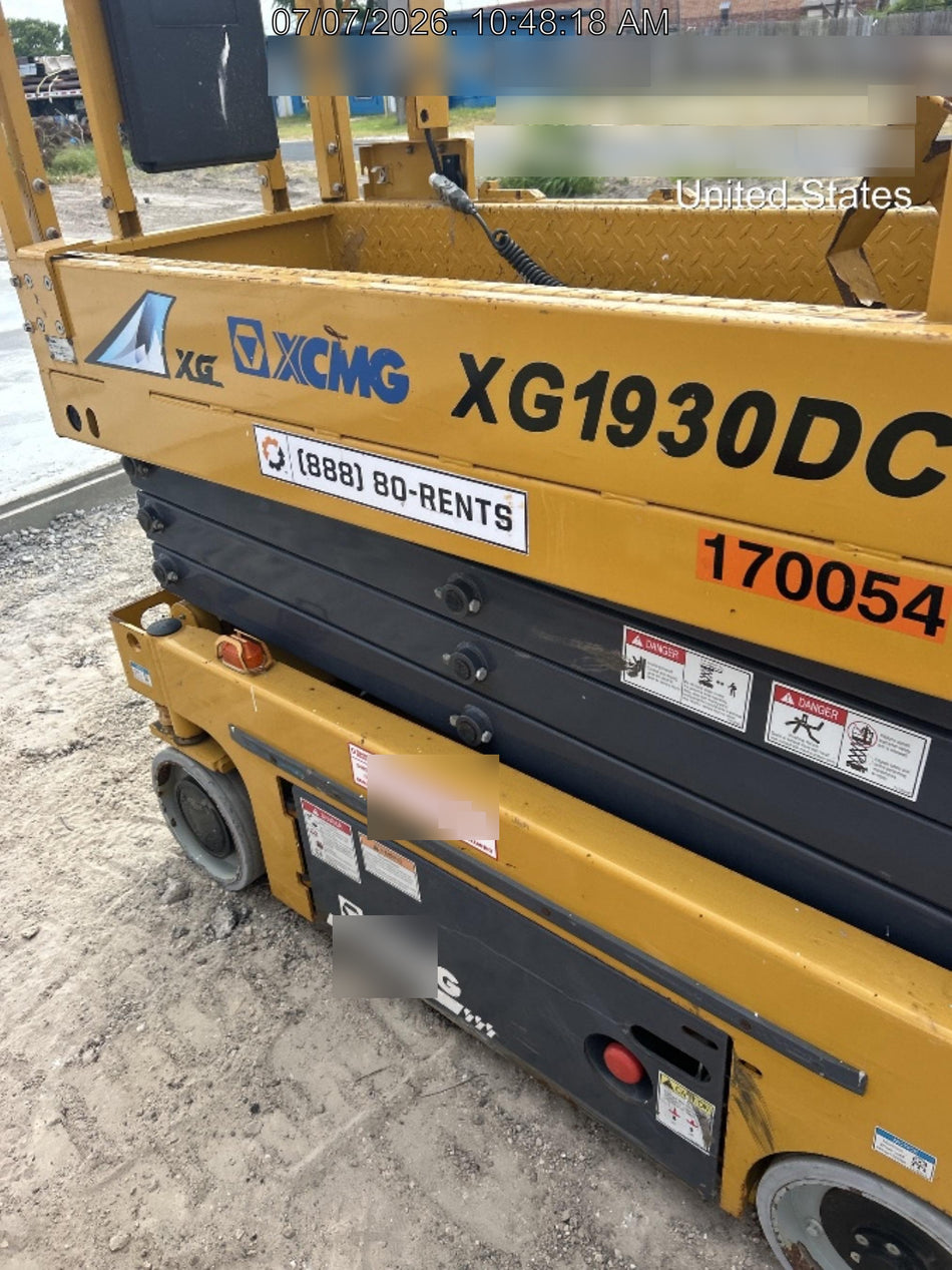 2021 XCMG XG1930DC