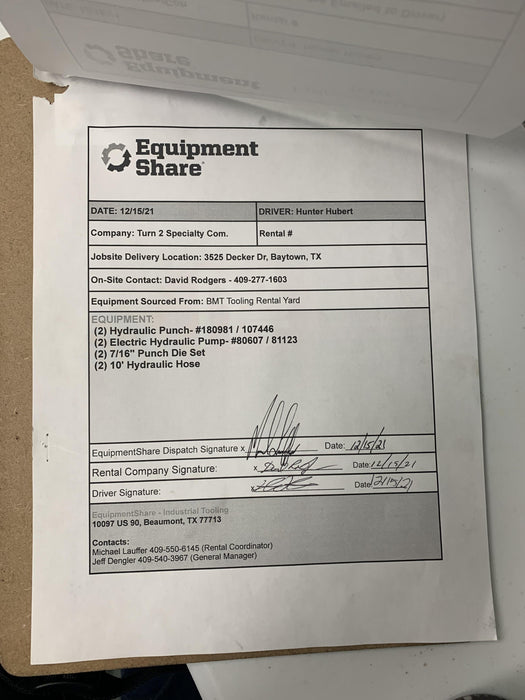 2020 POWER TEAM PE554