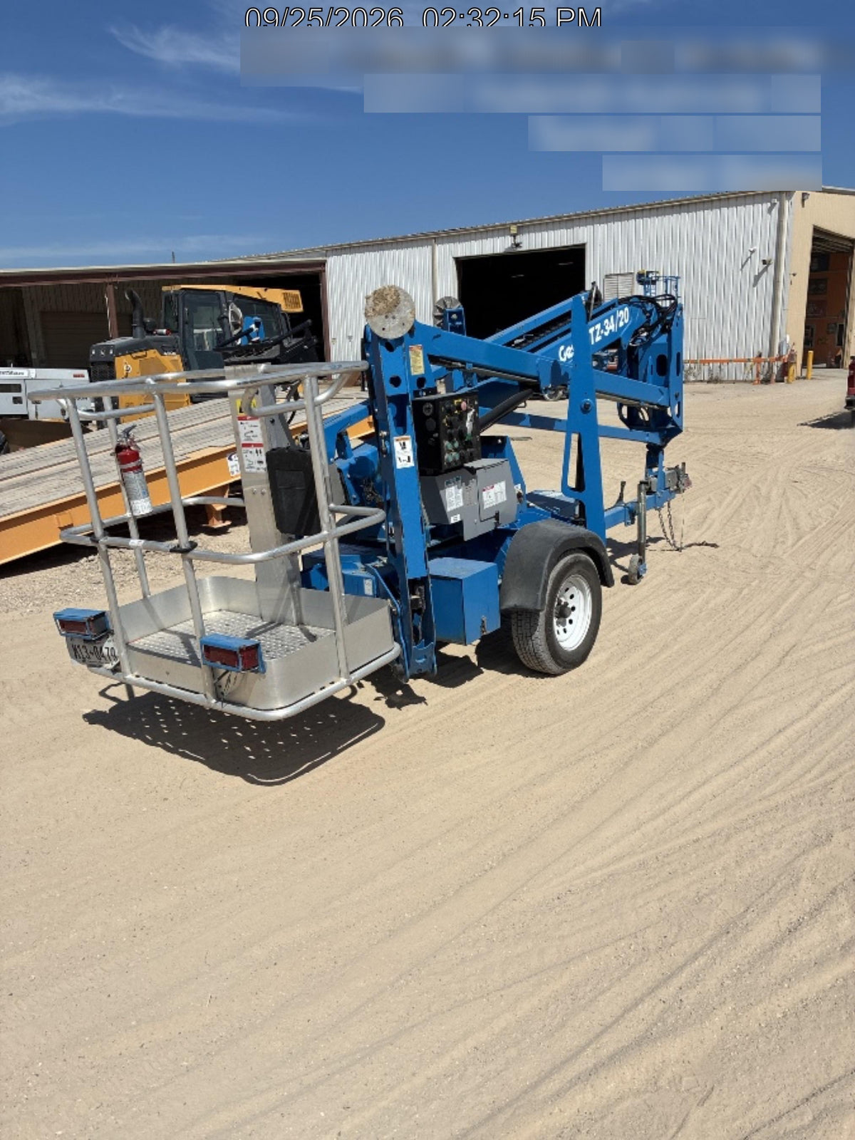 2018 GENIE TZ-34/20 DC