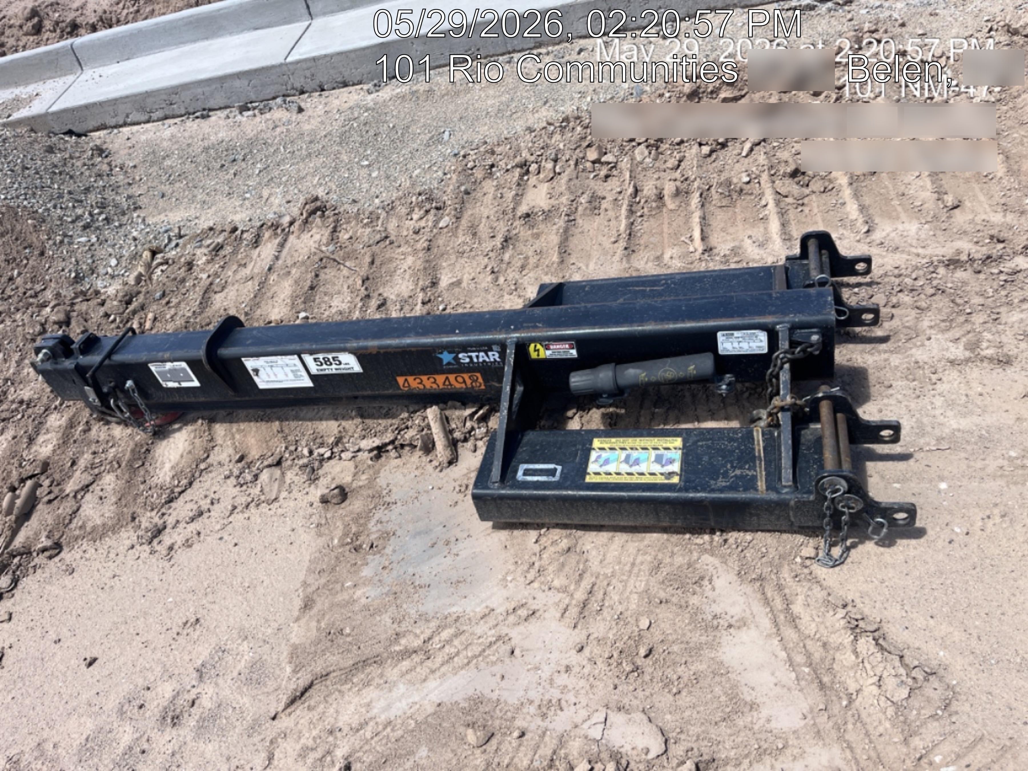2024 STAR INDUSTRIES M1360B - Star JIB Boom
