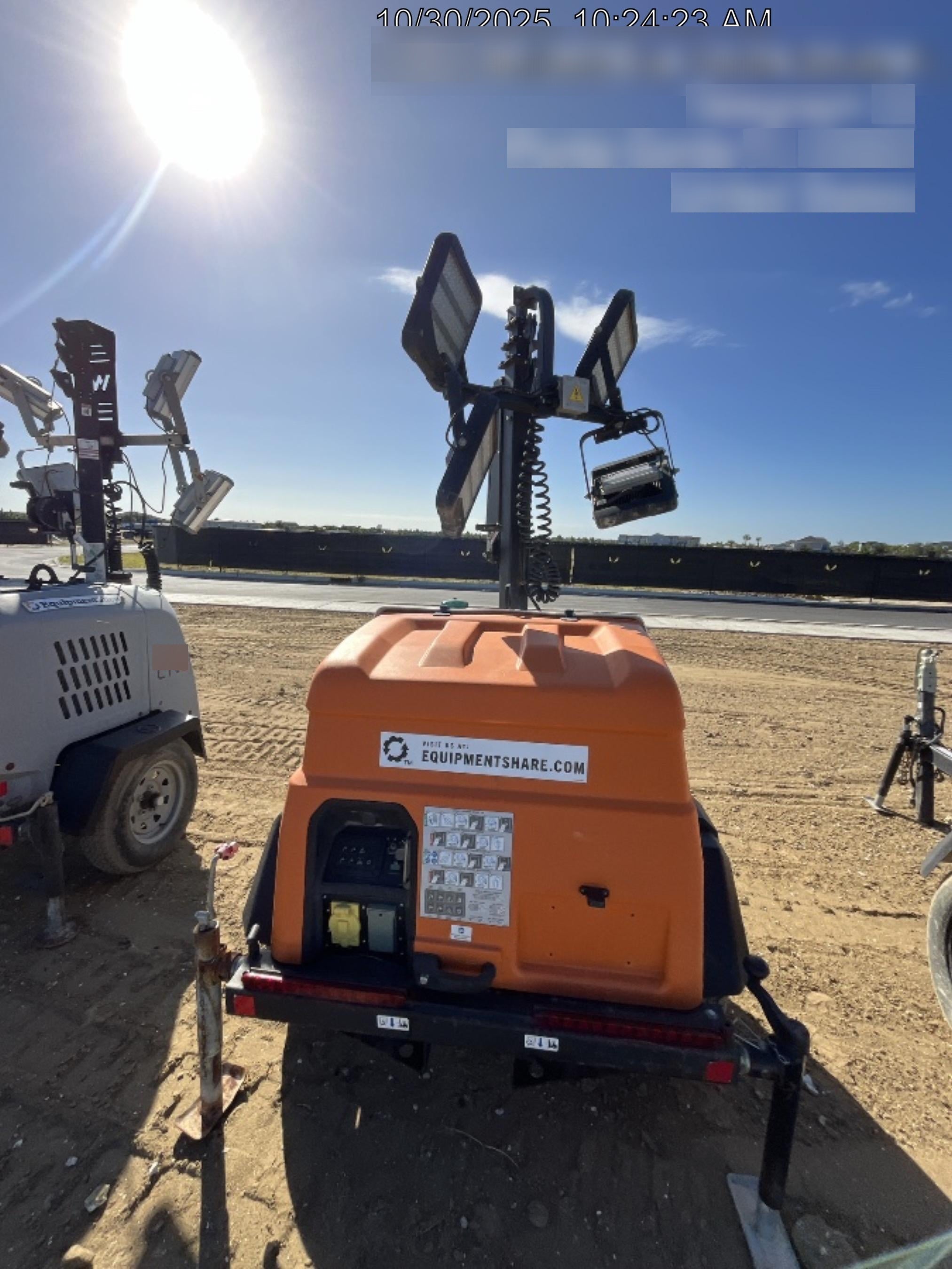 2023 Generac MLT2 Diesel, Flex Switch 120V Input, Powerzone Controller, (4) 320W LED Lights, 4kW Generator, 39.9 Gal Fuel Tank, 2" Ball, T3