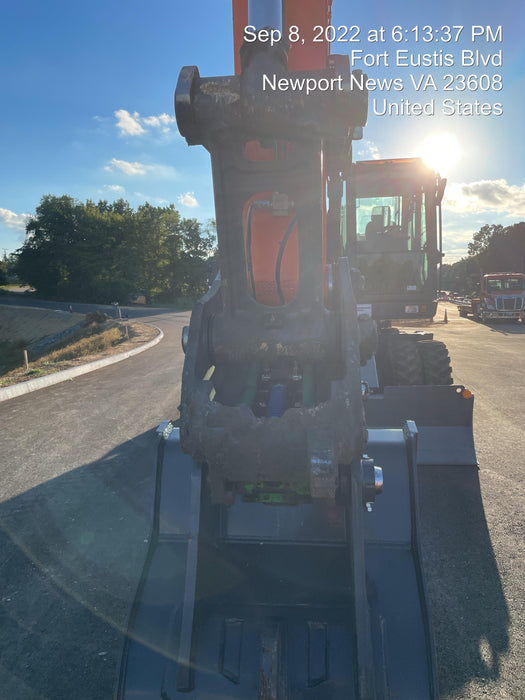 2019 Doosan DX210WE-5 Standard Wheeled Excavator, Hydraulic Quick Coupler