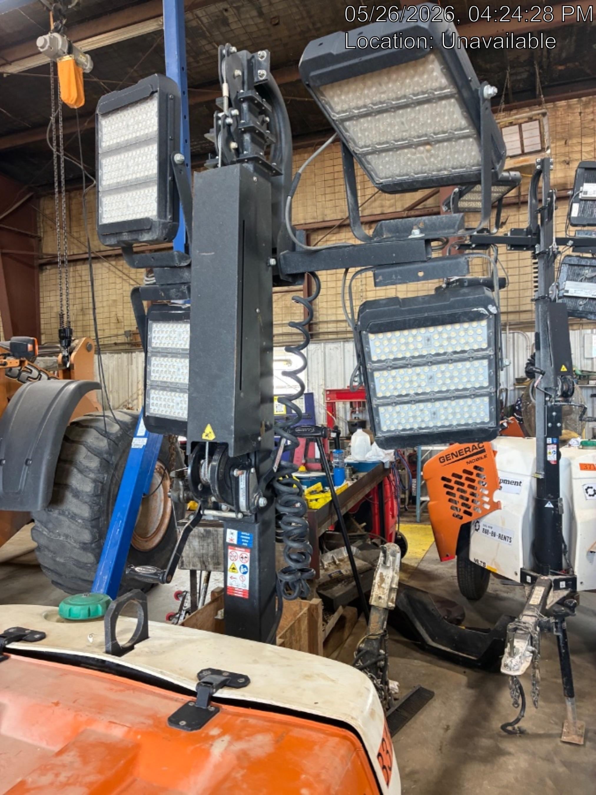 2023 Generac MLT2 Diesel, Flex Switch 120V Input, Powerzone Controller, (4) 320W LED Lights, 4kW Generator, 39.9 Gal Fuel Tank, 2" Ball, T3