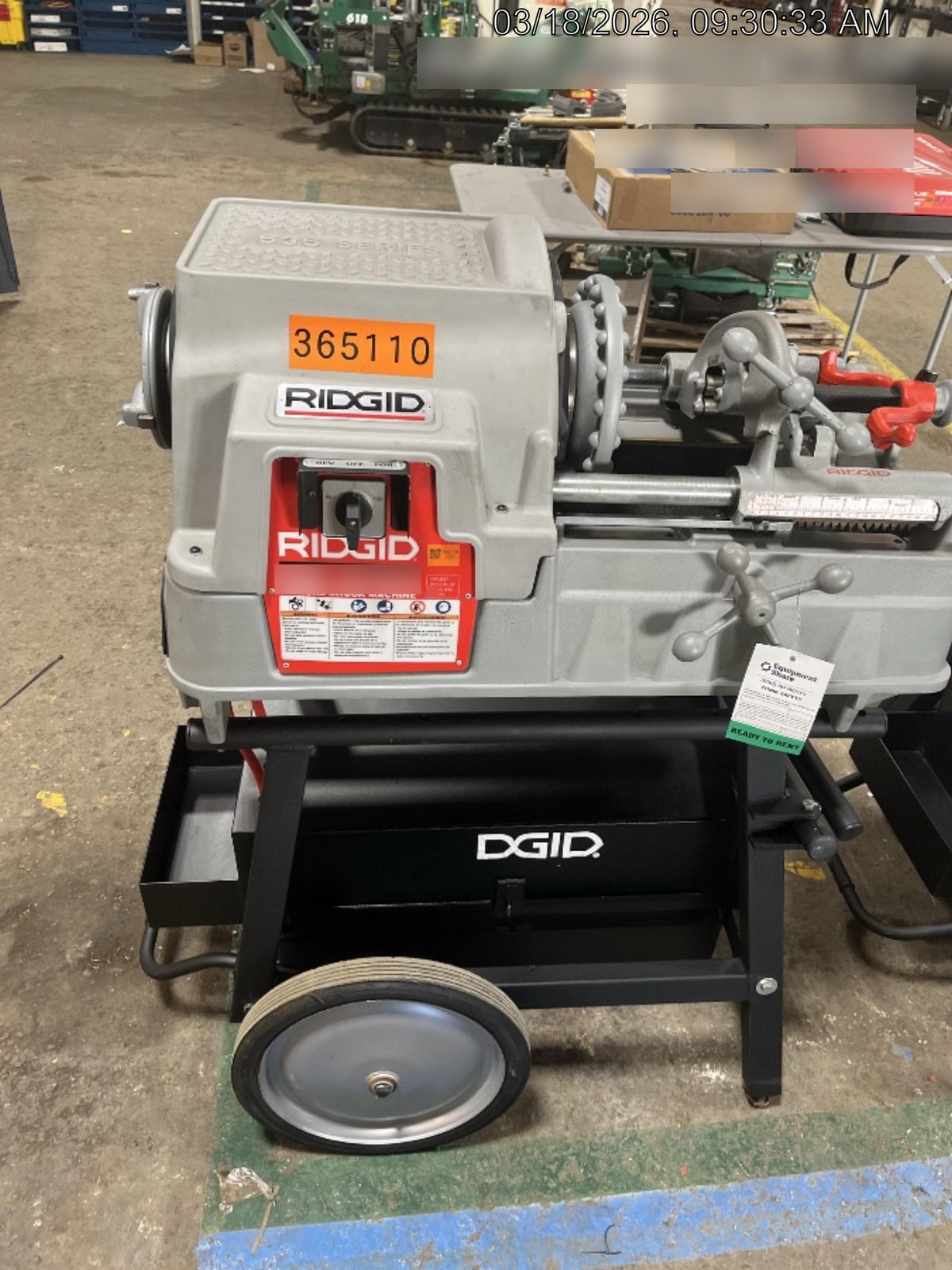 2023 RIDGID 535