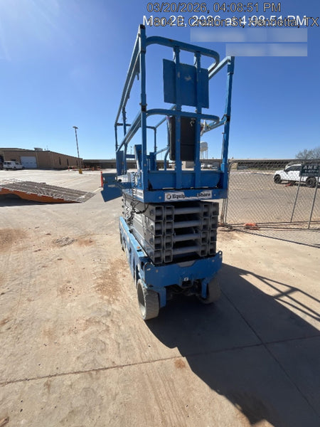 2018 Genie GS-3232 Genie GS3232 Lift w/Folding Rails and Swing Gate