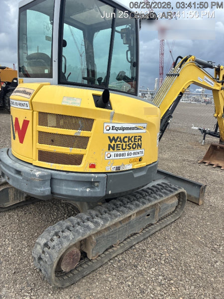 2019 Wacker Neuson EZ36 EZ36-MX, Track, Long, Cab w/QH Coupler, 12"/18"/24" QH HD Buckets