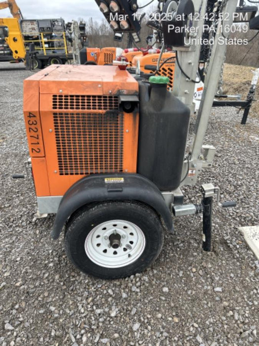 2024 Wanco WLTT-4MM4K Diesel, Deep Sea Controller, Shore Power Plug, Auto Start, (4) 350W LED Floodlights, 4kW Generator, 60 Gal Fuel Tank, 2" Ball, T3