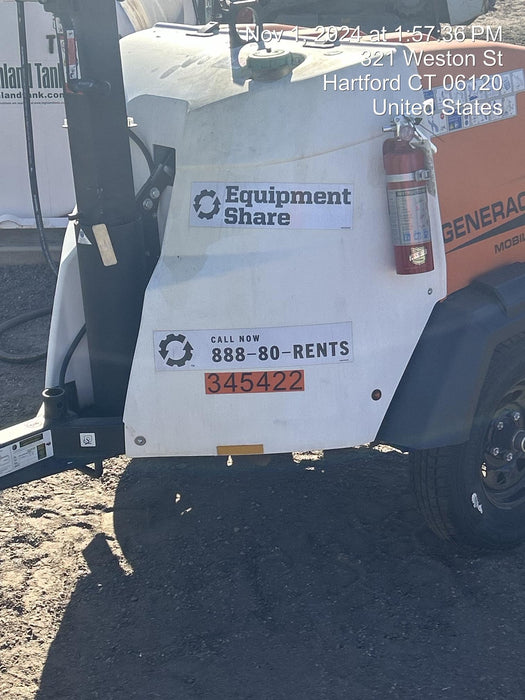 2023 Generac MLT2 Diesel, Flex Switch 120V Input, Powerzone Controller, (4) 320W LED Lights, 4kW Generator, 39.9 Gal Fuel Tank, 2" Ball, T3