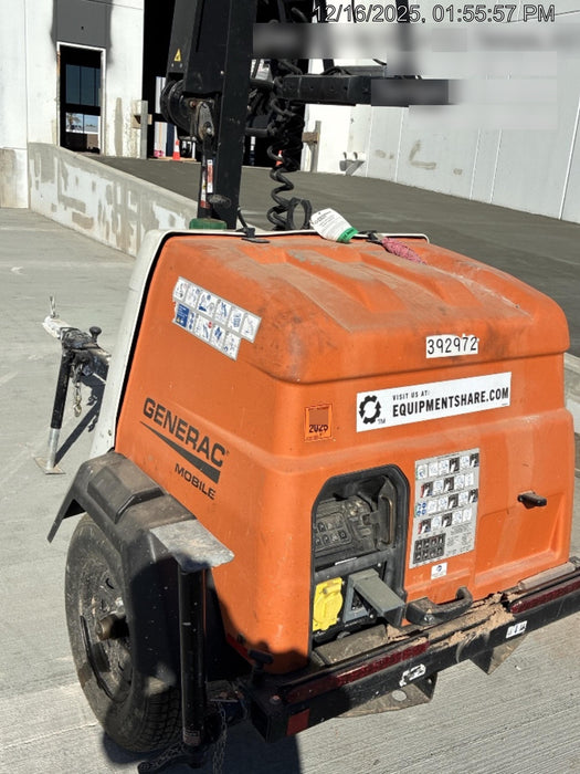 2024 Generac MLT2 Diesel, Flex Switch 120V Input, Powerzone Controller, 
(4) 320W LED Lights, 4kW Generator, 39.9 Gal Fuel Tank, 2" Ball, T3