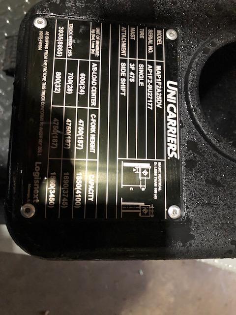 2021 UNICARRIER MAP1F2A25DV