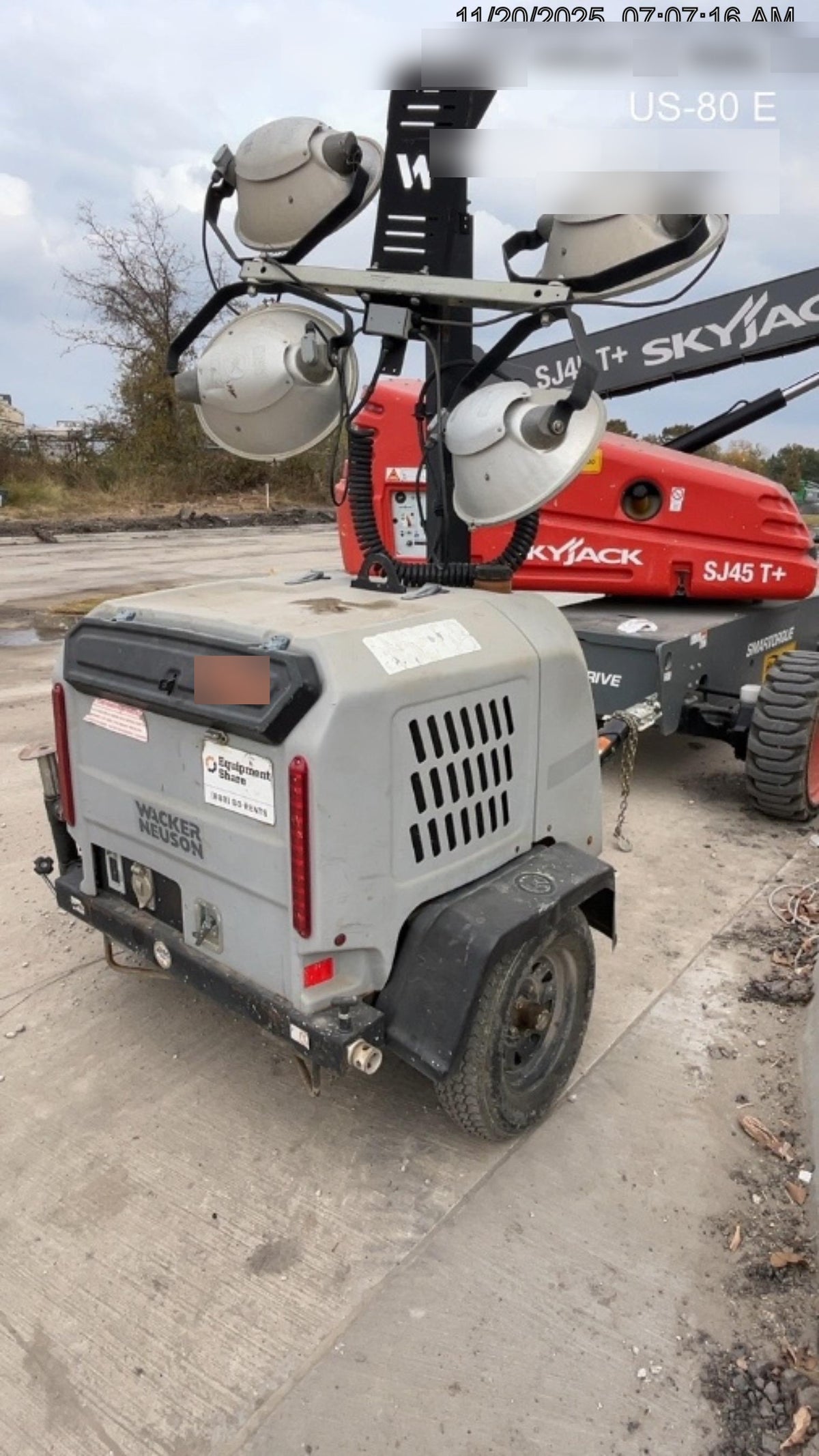2019 Wacker Neuson LTV6L-MH Standard Options