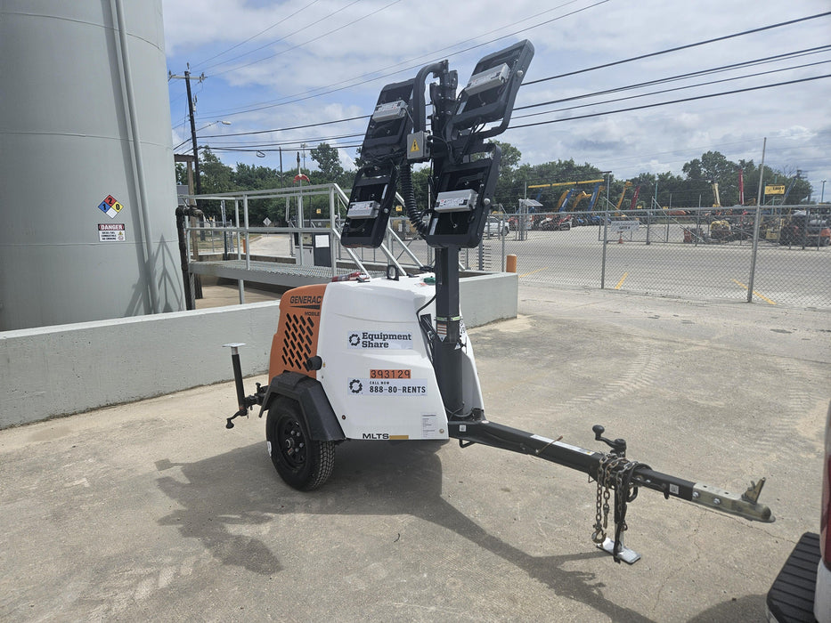 2024 Generac MLT2 Diesel, Flex Switch 120V Input, Powerzone Controller, 
(4) 320W LED Lights, 4kW Generator, 39.9 Gal Fuel Tank, 2" Ball, T3