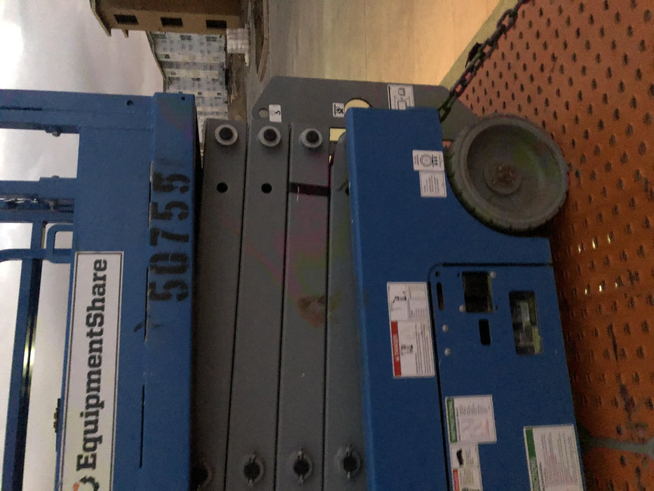 2019 Genie GS-1930 Fixed Rails with Chain Entry