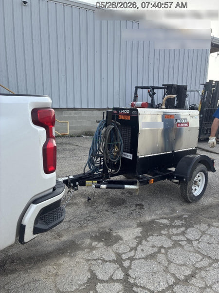 2024 Lincoln Electric LE400 Kubota V1505, Trlr, Cable Rack, Light Kit, ES Decals, T3