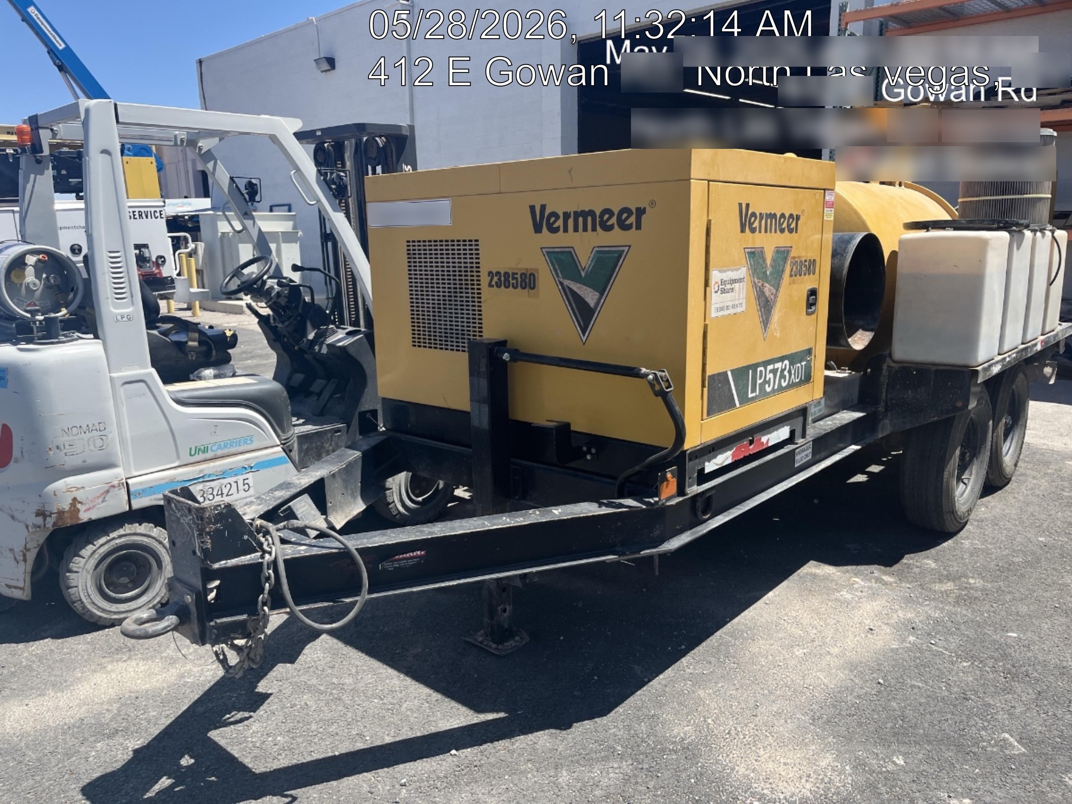 2022 Vac-Tron LP573XDT T4 Koehler Diesel Engine, 500 Gallon Debris Tank, x2 100 Gallon Water Tanks