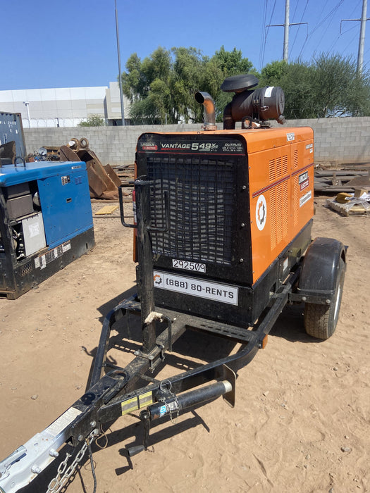 2023 Lincoln Electric Vantage 549X Crosslink Technology, Trailer Mounted, ES Decals, T3