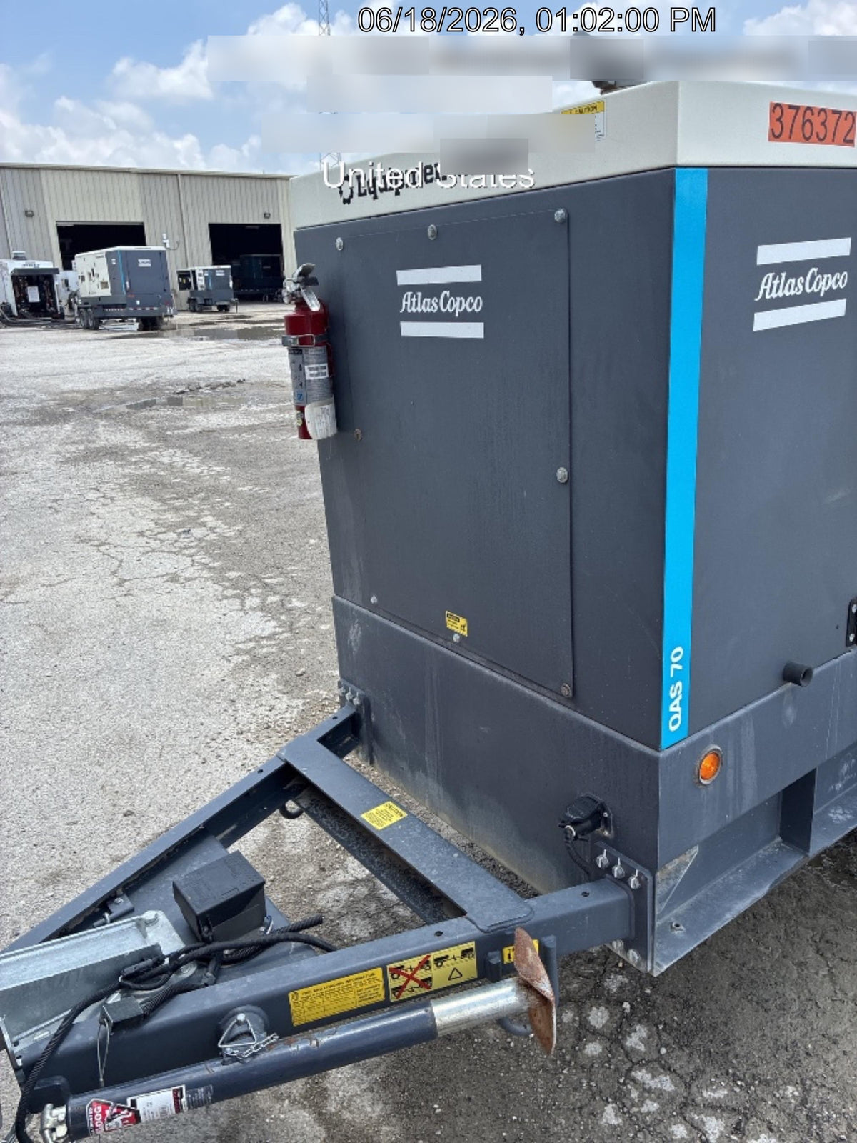 2023 ATLAS COPCO QAS 70