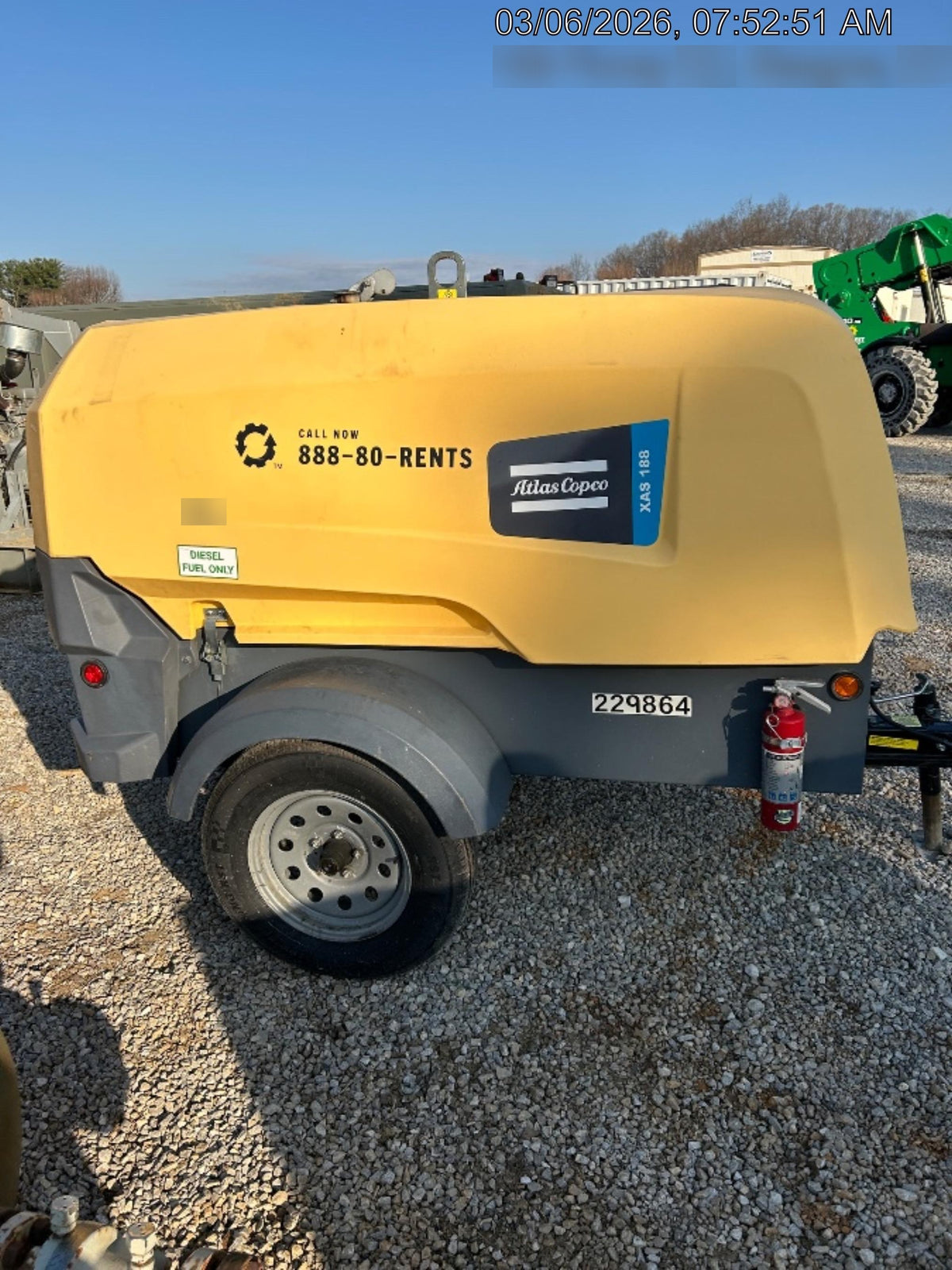 2022 ATLAS COPCO XAS188 CWK