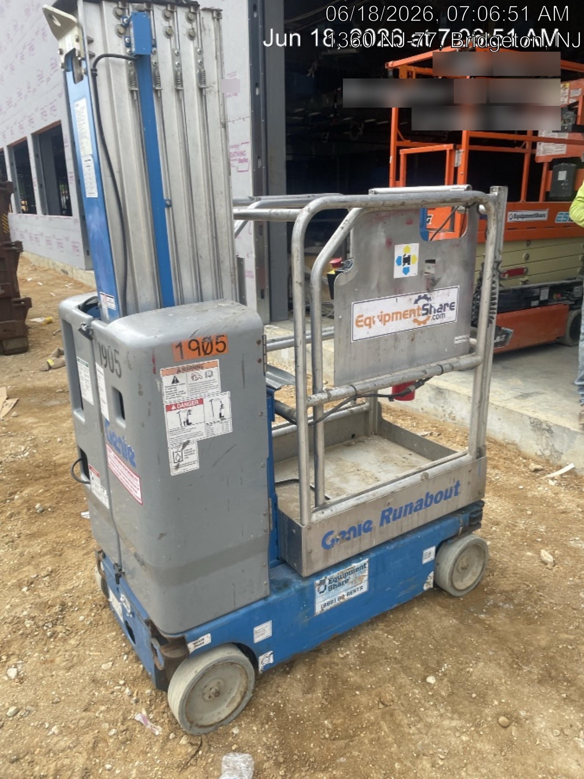2016 GENIE GR-20
