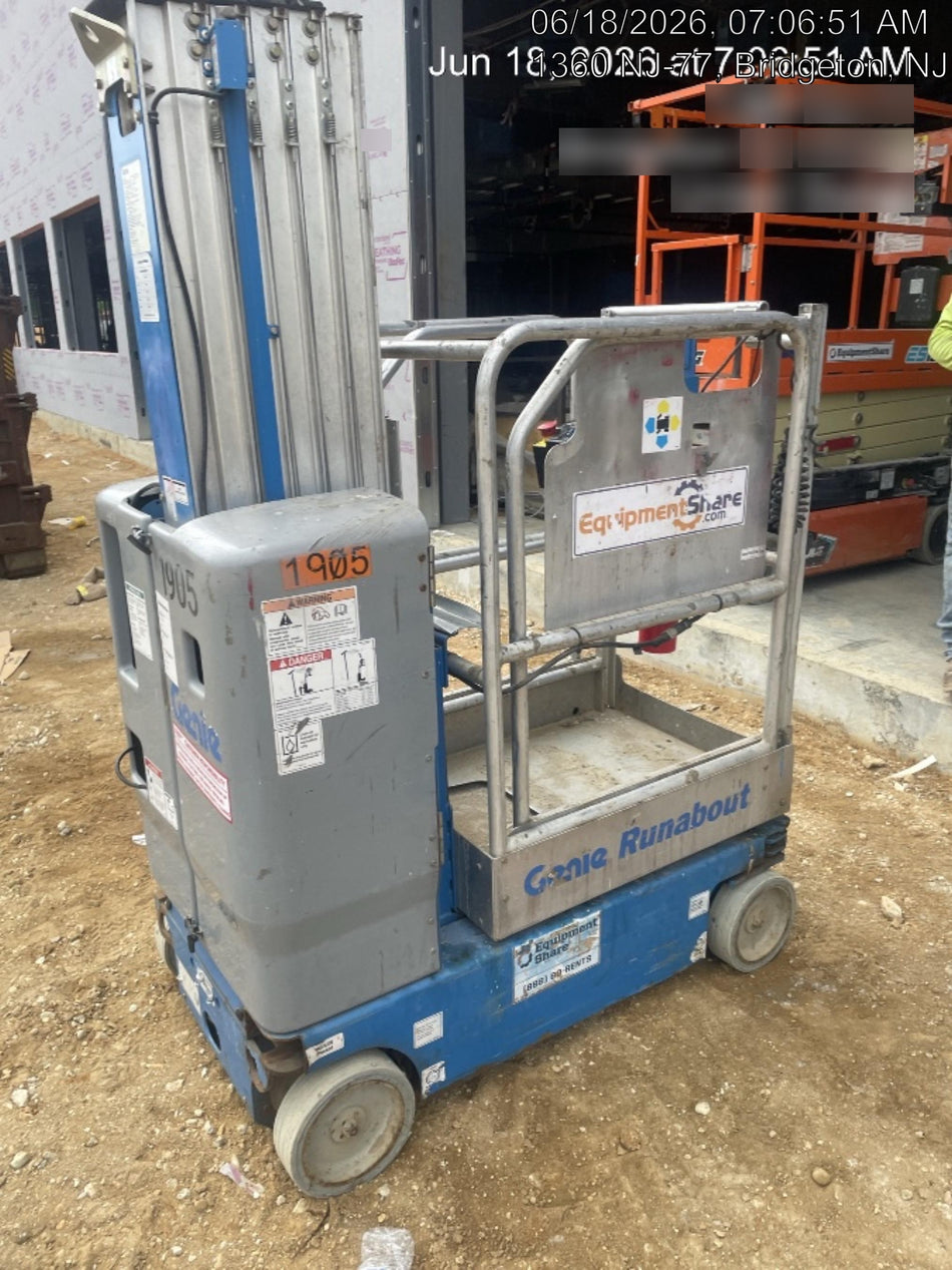 2016 GENIE GR-20