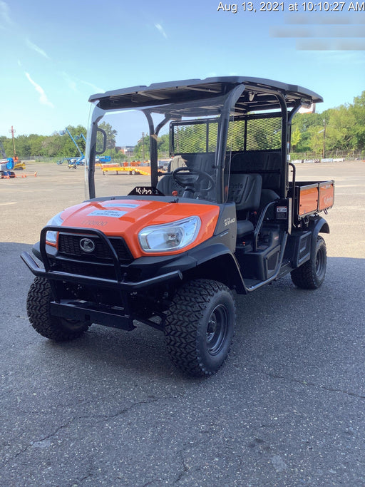 2021 Kubota RTV-X1140W-H Plastic Canopy, Windshield Acrylic Clear, LED Strobe Light, Wire Harness Kit, Back up Alarm