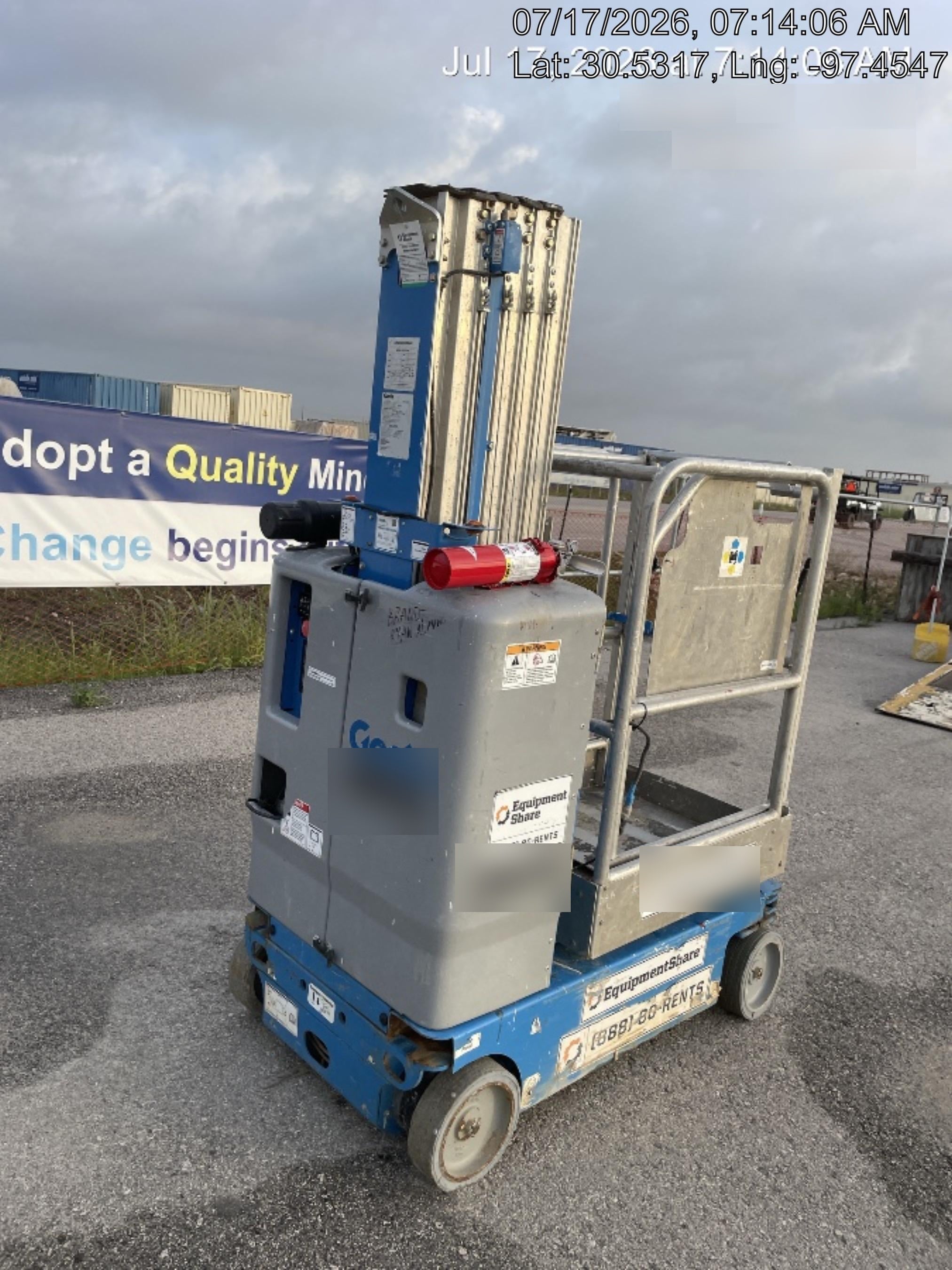 2019 GENIE GR-20